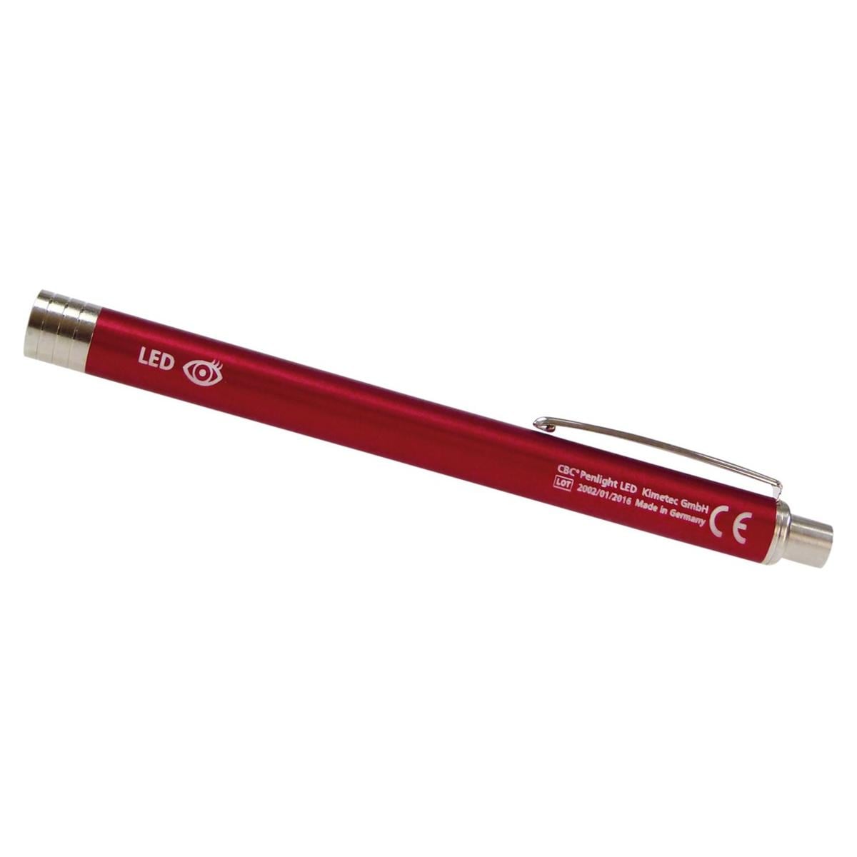 Penlight aluminium LED - rood