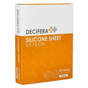 Decifera silicone sheet - 5 x 7,5 cm, per 5 stuks