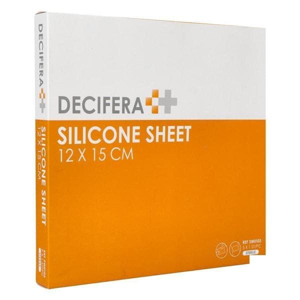 Decifera silicone sheet - 12 x 15 cm, per 5 stuks