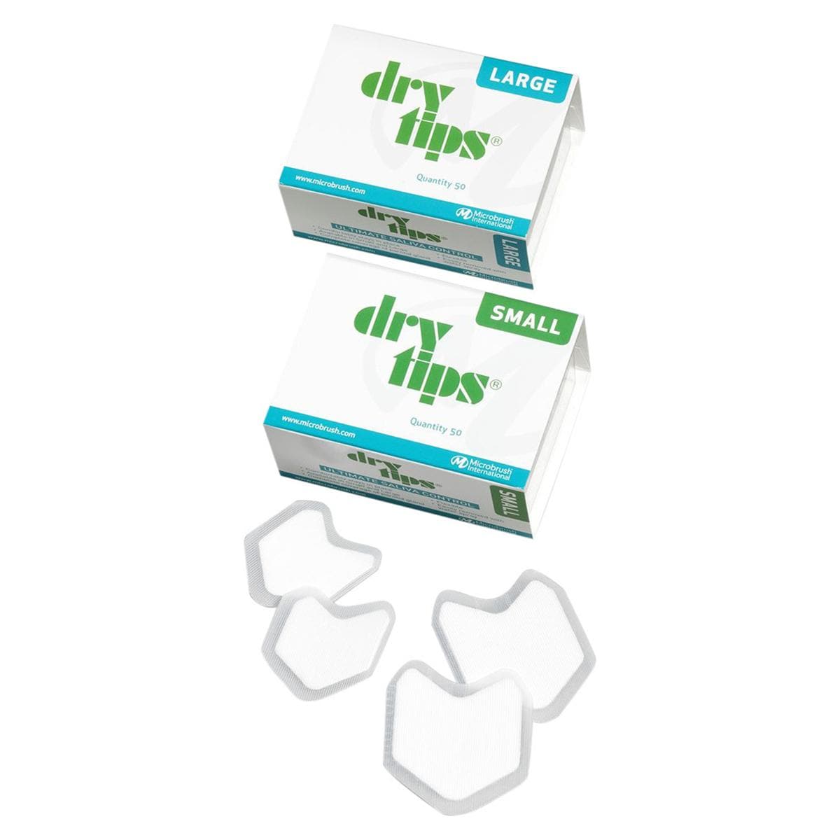 Dry Tips - Small, groen