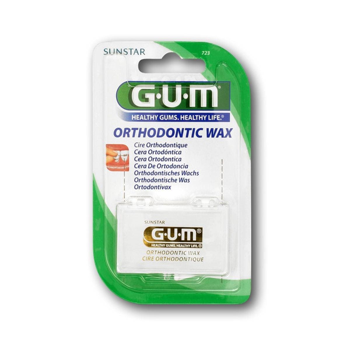 GUM Orthodontic wax - Verpakking, 24 stuks
