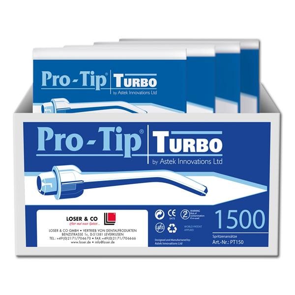 Pro-Tip Turbo tips - PT150, 6x 250 stuks