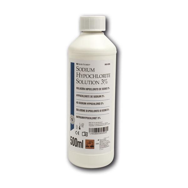 Sodium Hypochlorite 3% - Fles, 500 ml