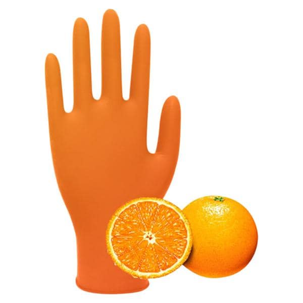Nitrile Examination Gloves Geur Sinaasappel - S - 100 stuks