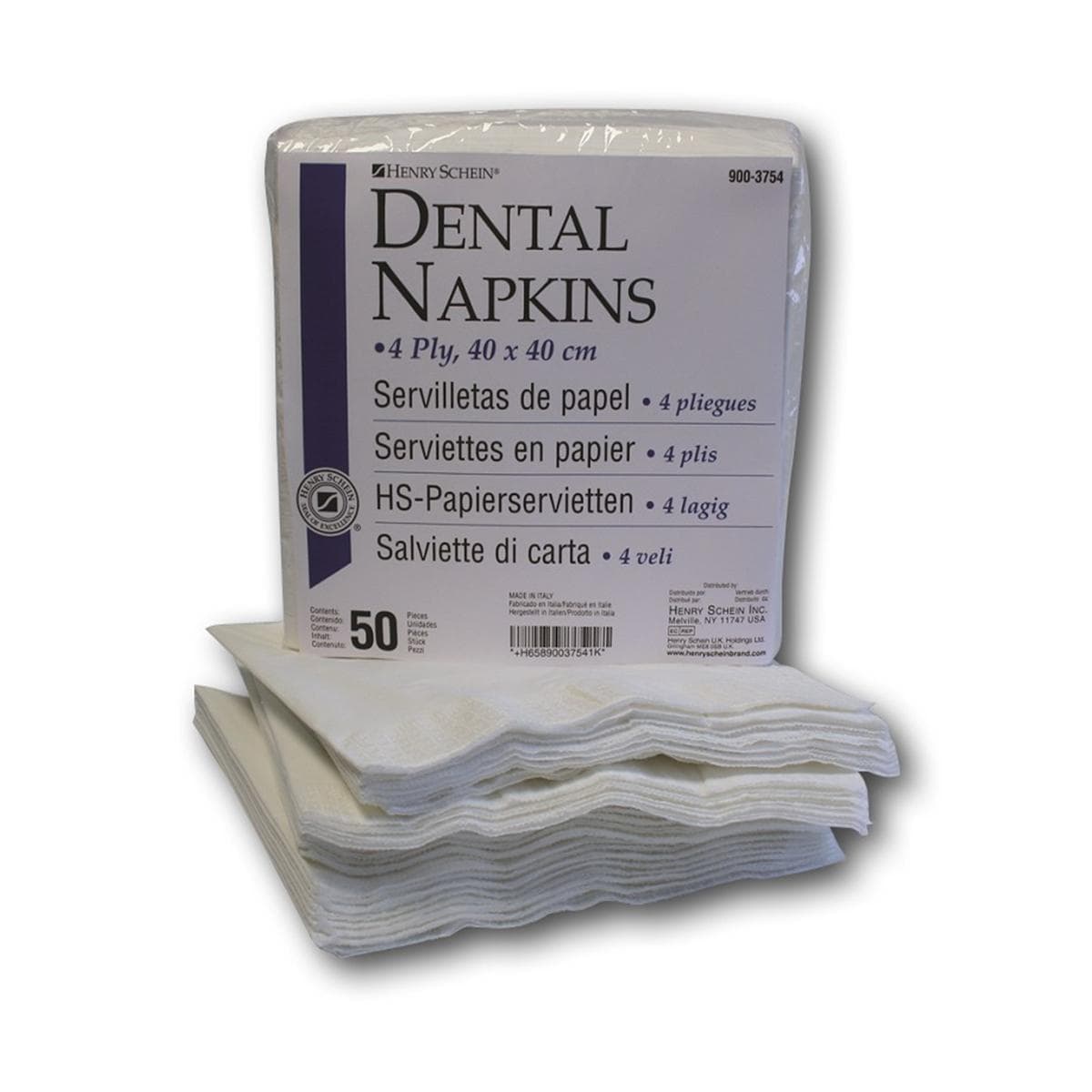 Dental servetten 4-laags - Per doos, 50 stuks