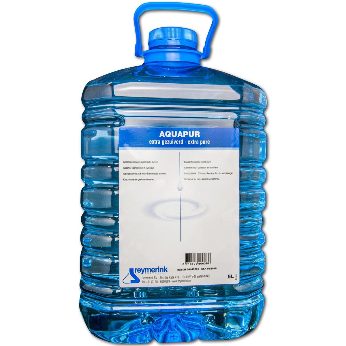 AquaPur gedemineraliseerd water - 4 x 5 liter
