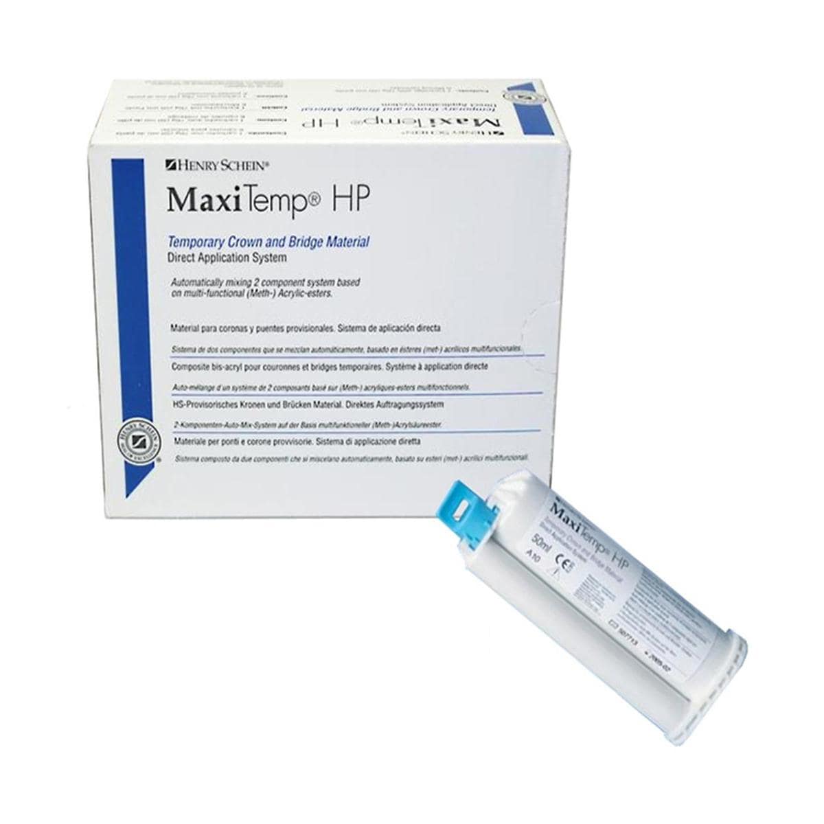 MaxiTemp HP 4:1 - navulling - A2, 2x 50 ml (zonder mengtips)