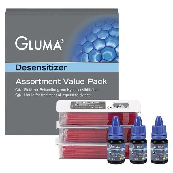 Gluma Desensitizer value pack - 3 flesjes van 5 ml en applicatietips