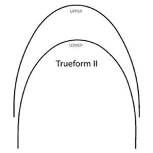 Draad NiTi Trueform II, rond - Boven, .016 - 25 stuks