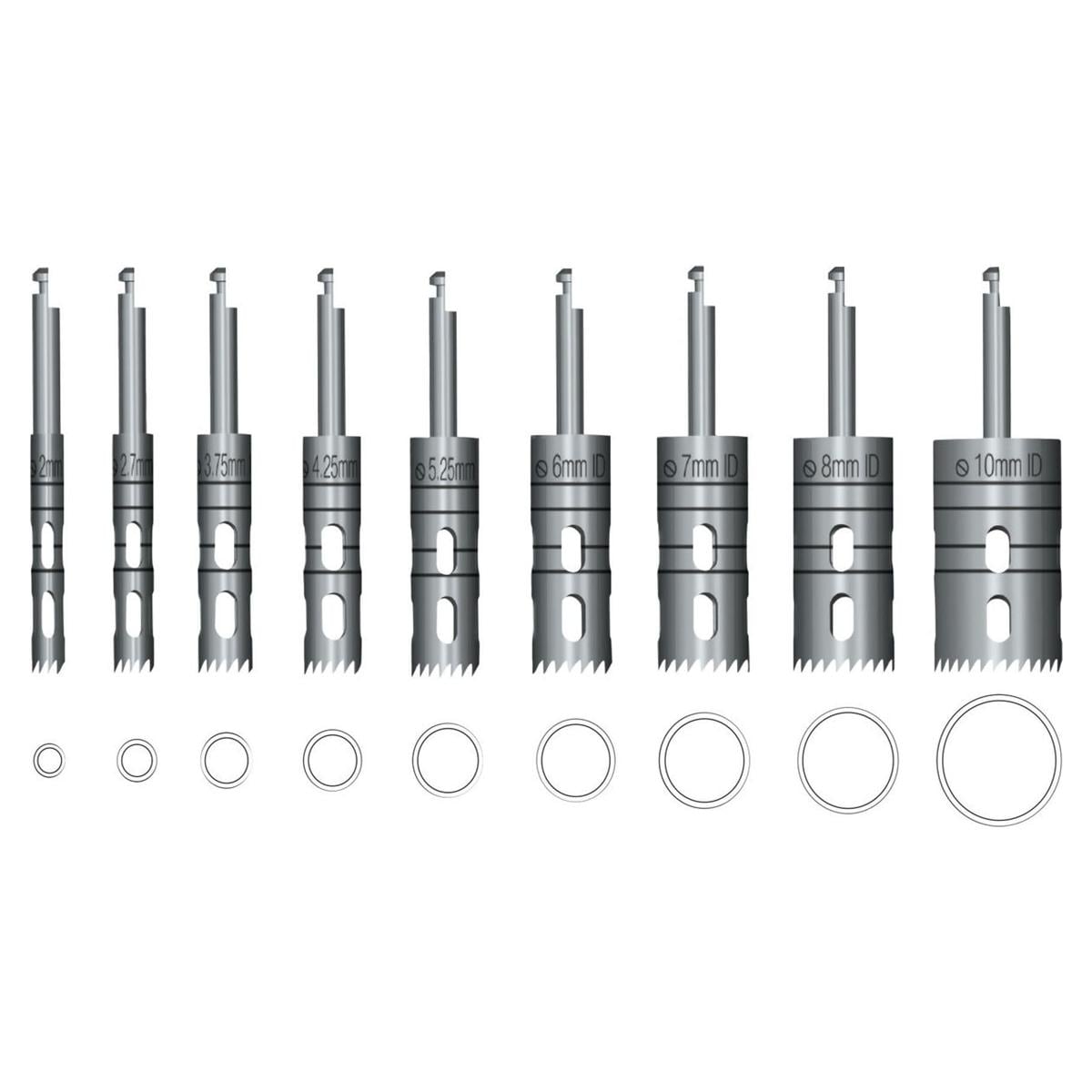 Trepaan boor titanium RA - 32 mm, 7,0 / 7,9 mm (8-10-13-15)