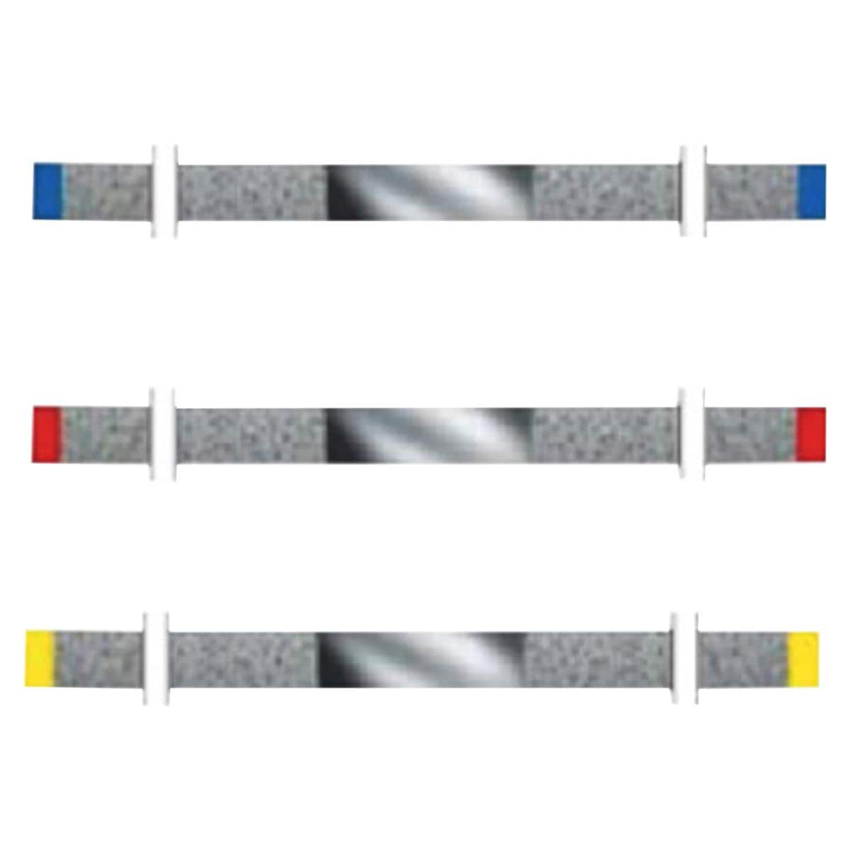 Diamant Strips 3,75 mm enkelzijdig - DS 37, medium (blauw) - 10 stuks