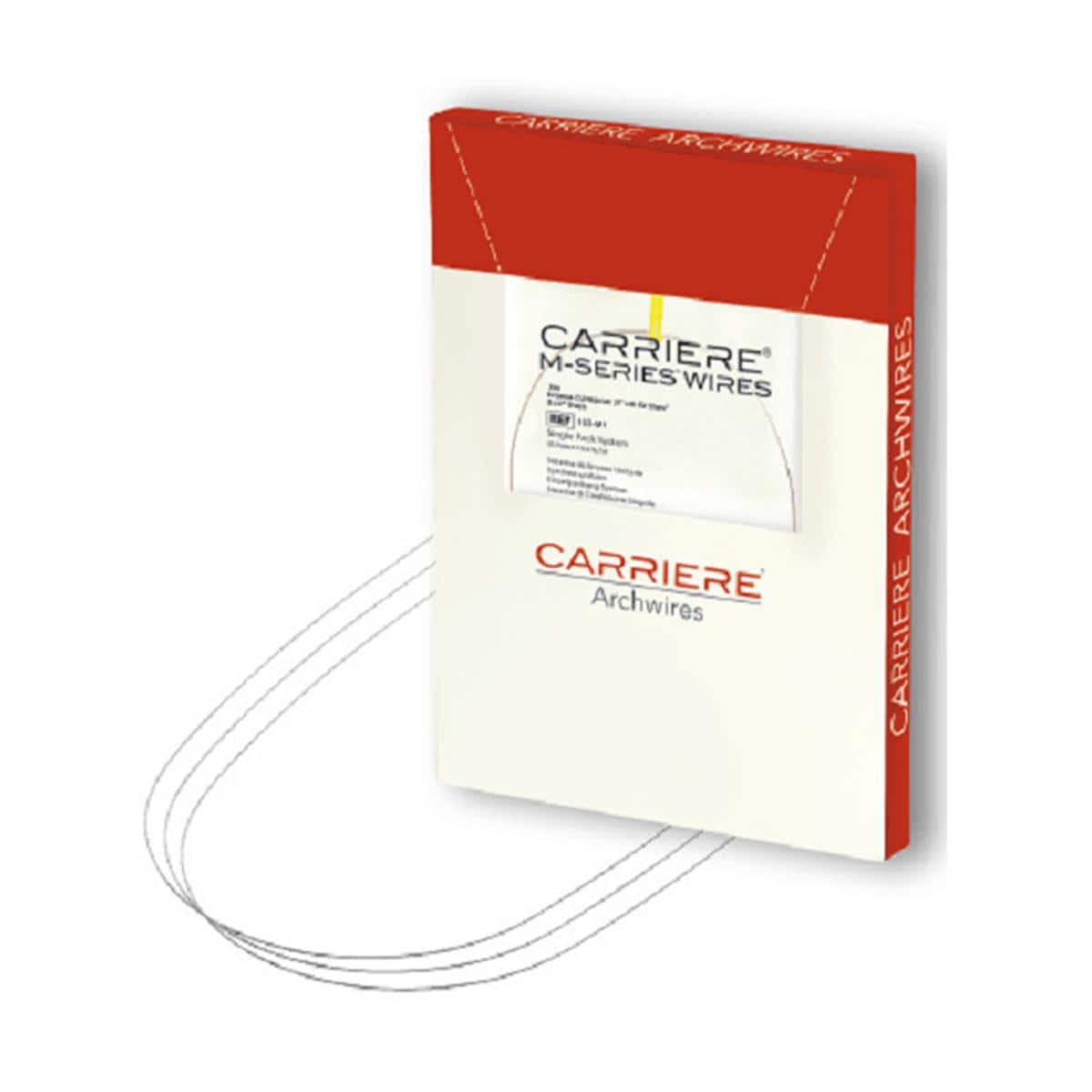 CARRIERE M-Series Wire M-TWO - .020 x .020 CU NiTanium 35  - 103-M2, 10 stuks