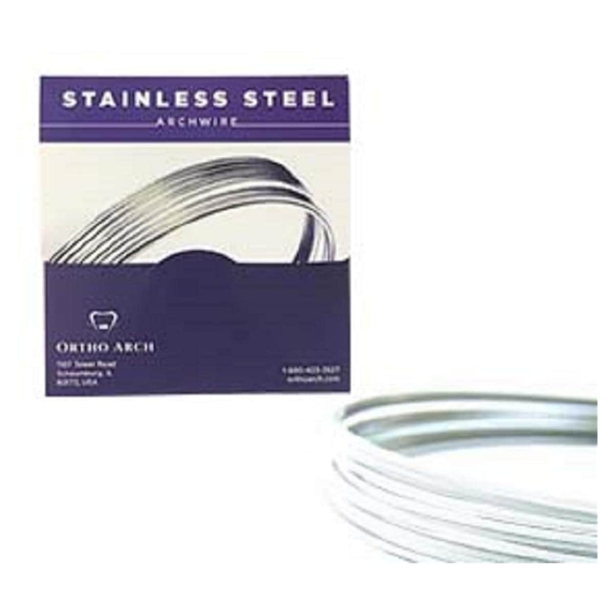 Nano Coated Stainless Steel Archwire - Lower 016