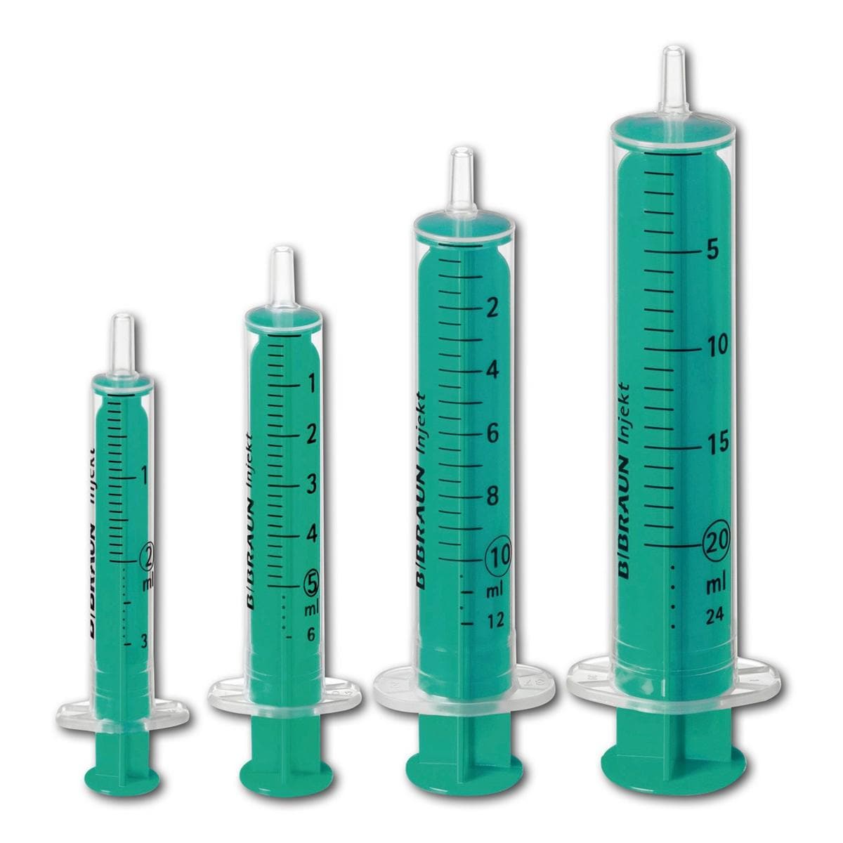 Injectiespuit 2-delig, luer - 10ml, per 100 stuks