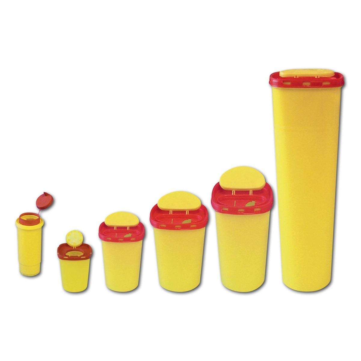 Multi Safe naaldencontainer - 2 liter, ovaal, 11,2 x 16,1 cm, per stuk