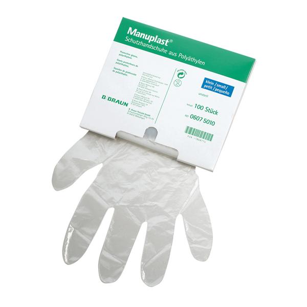 Manuplast PE handschoen - maat L per 100 stuks