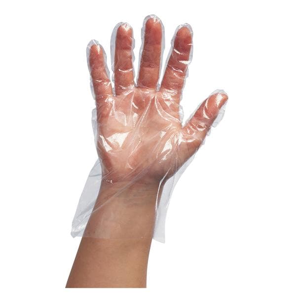 Polyethyleen handschoen - M per 100 stuks
