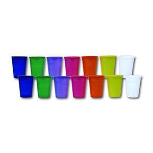 Disposable drinkbekers - diverse kleuren, 3000stuks