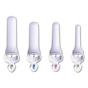 Speculum Orchid, wit - XS 100 x 17mm, geel 40 stuks