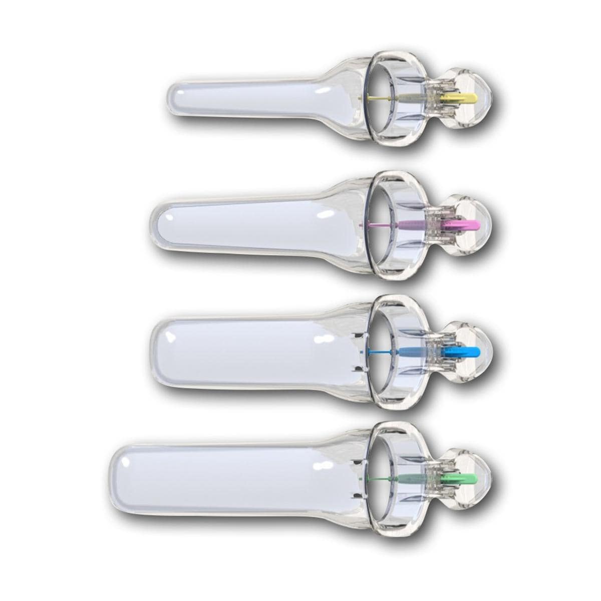 Speculum Orchid, transparant - Medium 110 x 24 mm, roze 180 stuks