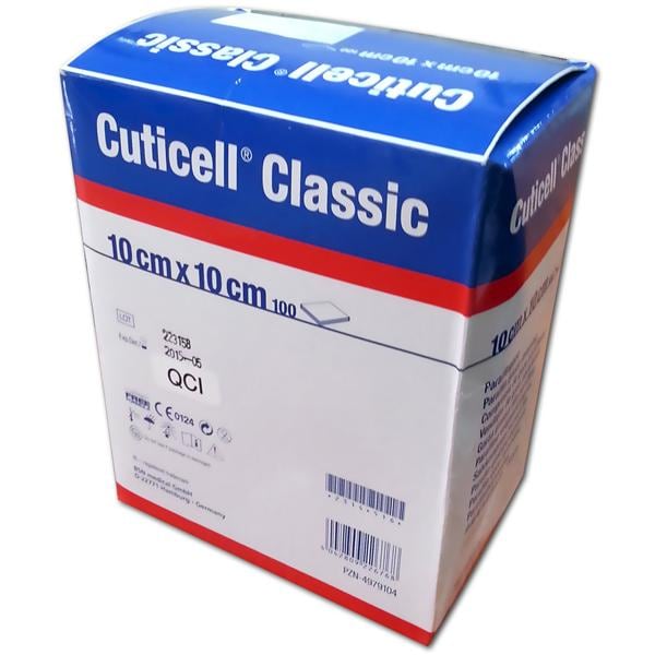 Cuticell Classic zalfkompres - 5 x 5 cm, 50 stuks