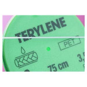 Terylene - USP 6/0 DS12 50cm groen, verpakt per 24st.