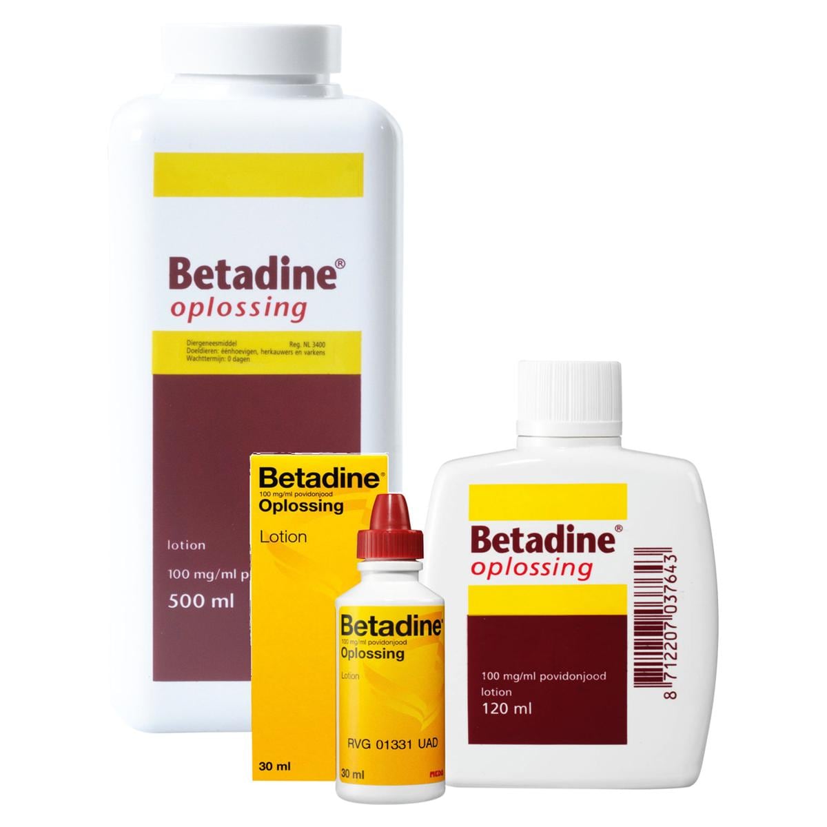 Betadine jodium oplossing - fles Henry Schein Medical