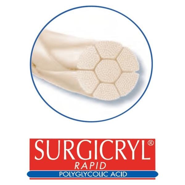 Surgicryl Rapide - USP 4/0 DS19 75cm, per 12 stuks