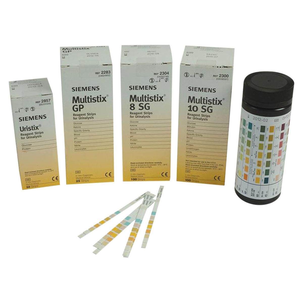 Multistix 5 urine strips - per 50st