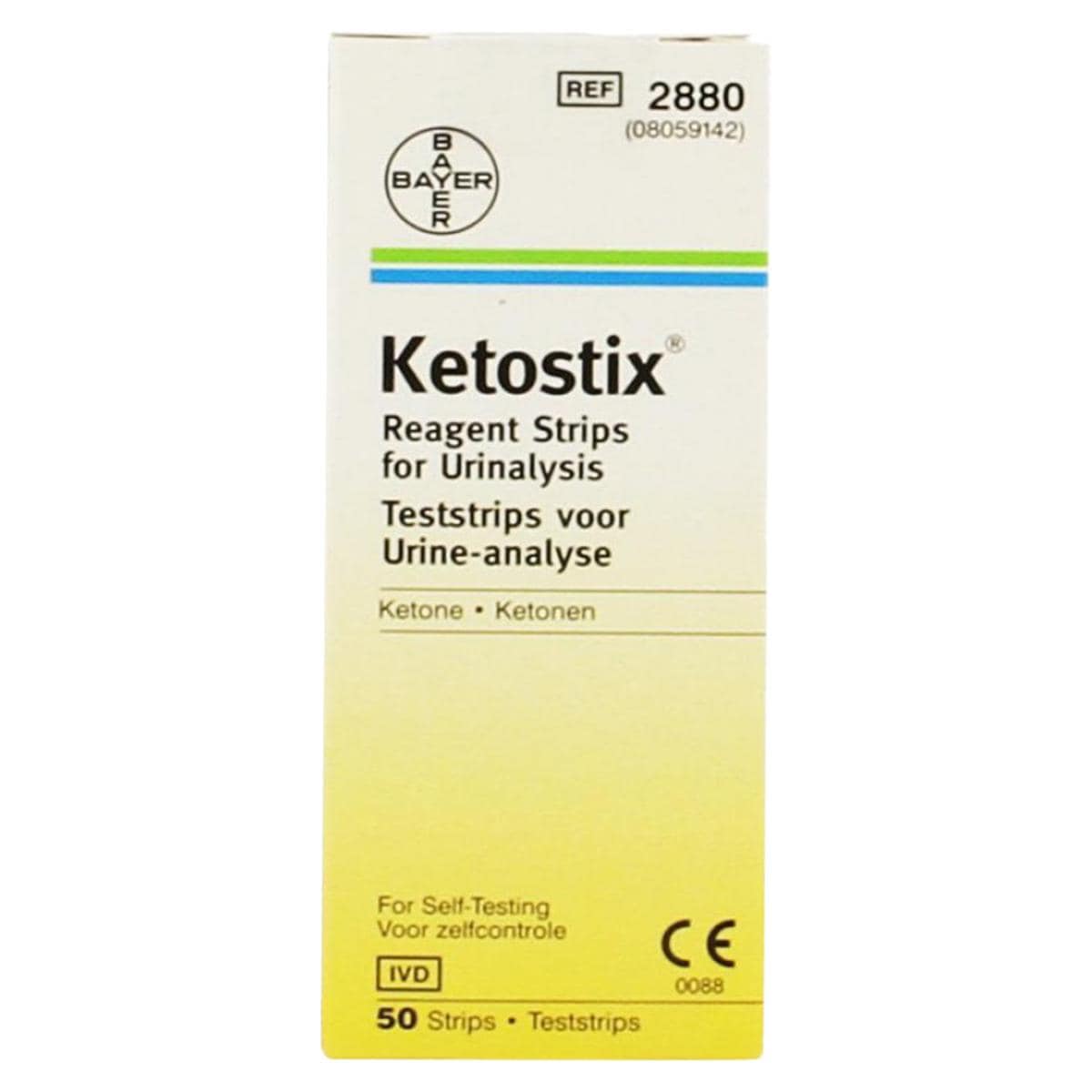 Ketostix A2880 urinetest - per 50 stuks