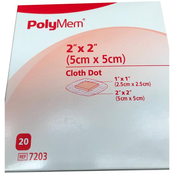 PolyMem cloth dot - 5 x 5 cm, per 20 stuks