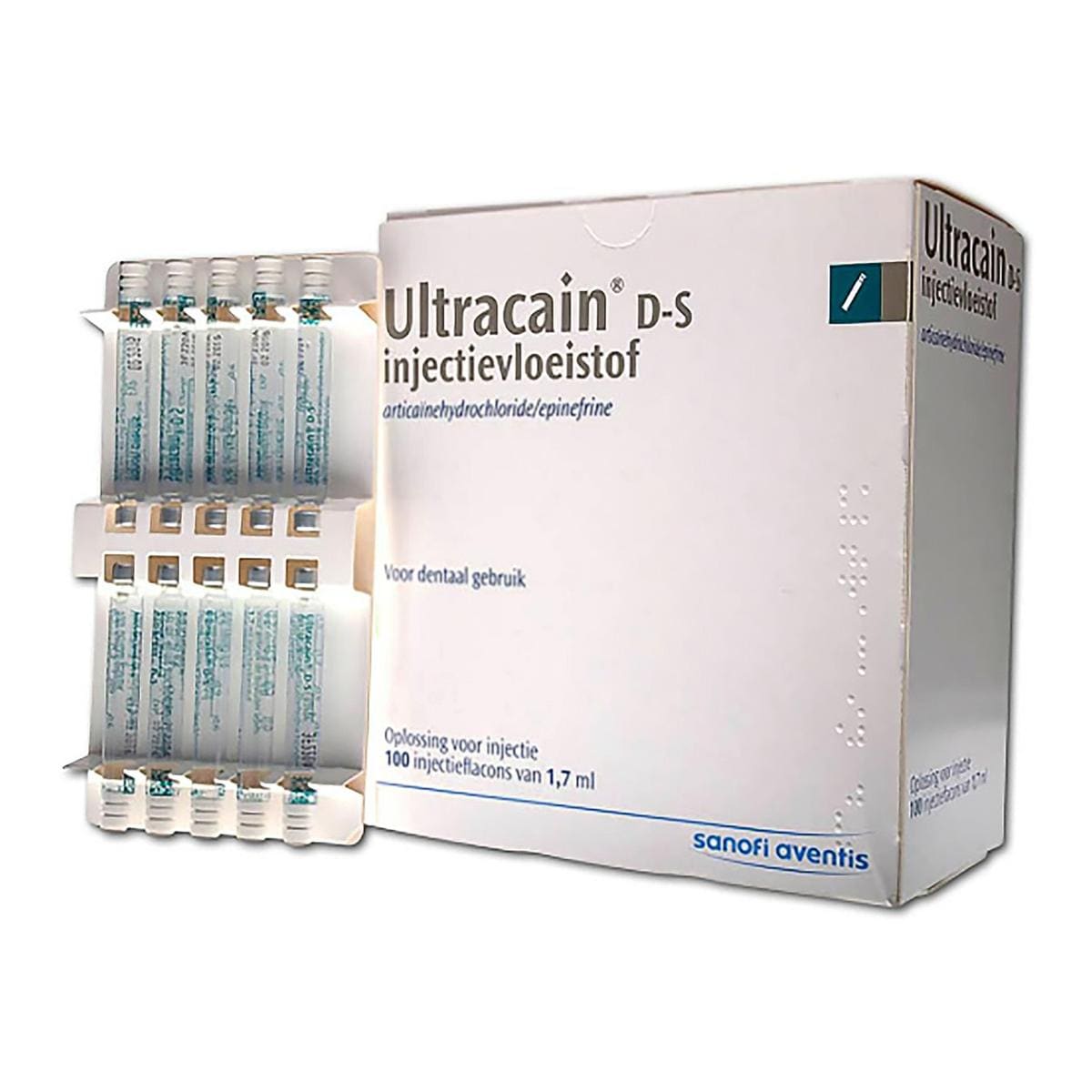 Ultracain D-S - 100 stuks  1,7 ml