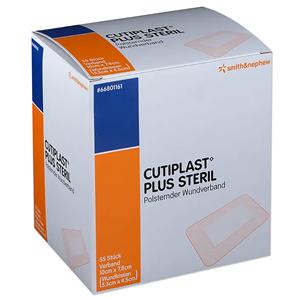 Cutiplast plus steriel eilandpleister - 10 x 7,8 cm, per 5 stuks