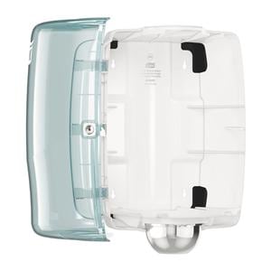 Centerfeed roldispenser W2 - wit/turquoise, per stuk