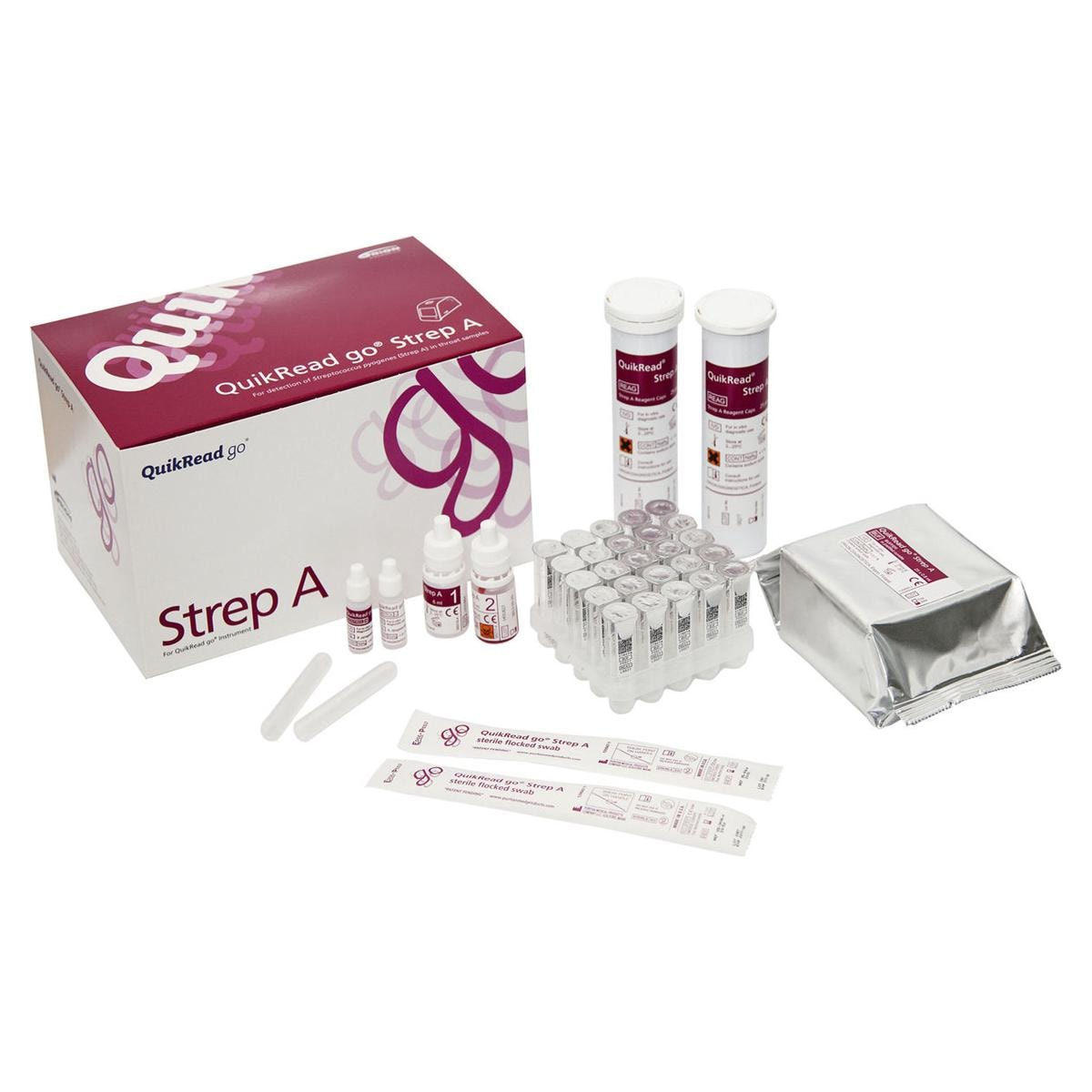 QuikRead go Strep A testkit - per 50 stuks