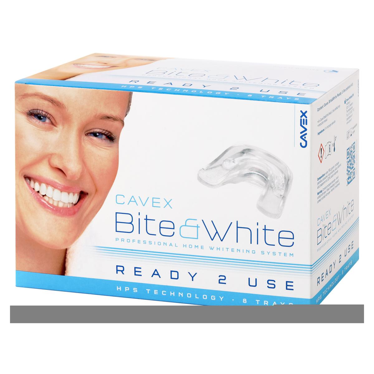 Bite&White Ready2Use - Kit, 8 voorgevulde trays