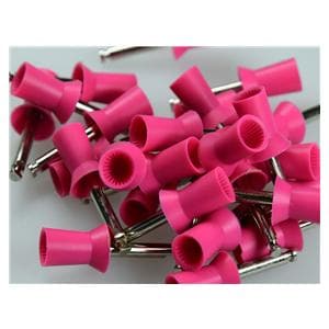 Prophy Cups Latch-Type (RA) - 9008/30 ribbed roze RA hard, 30 st