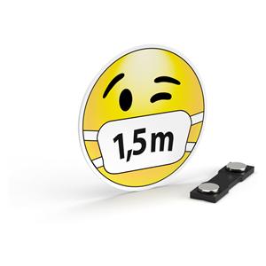 1,5 meter badges - button smiley, 50mm