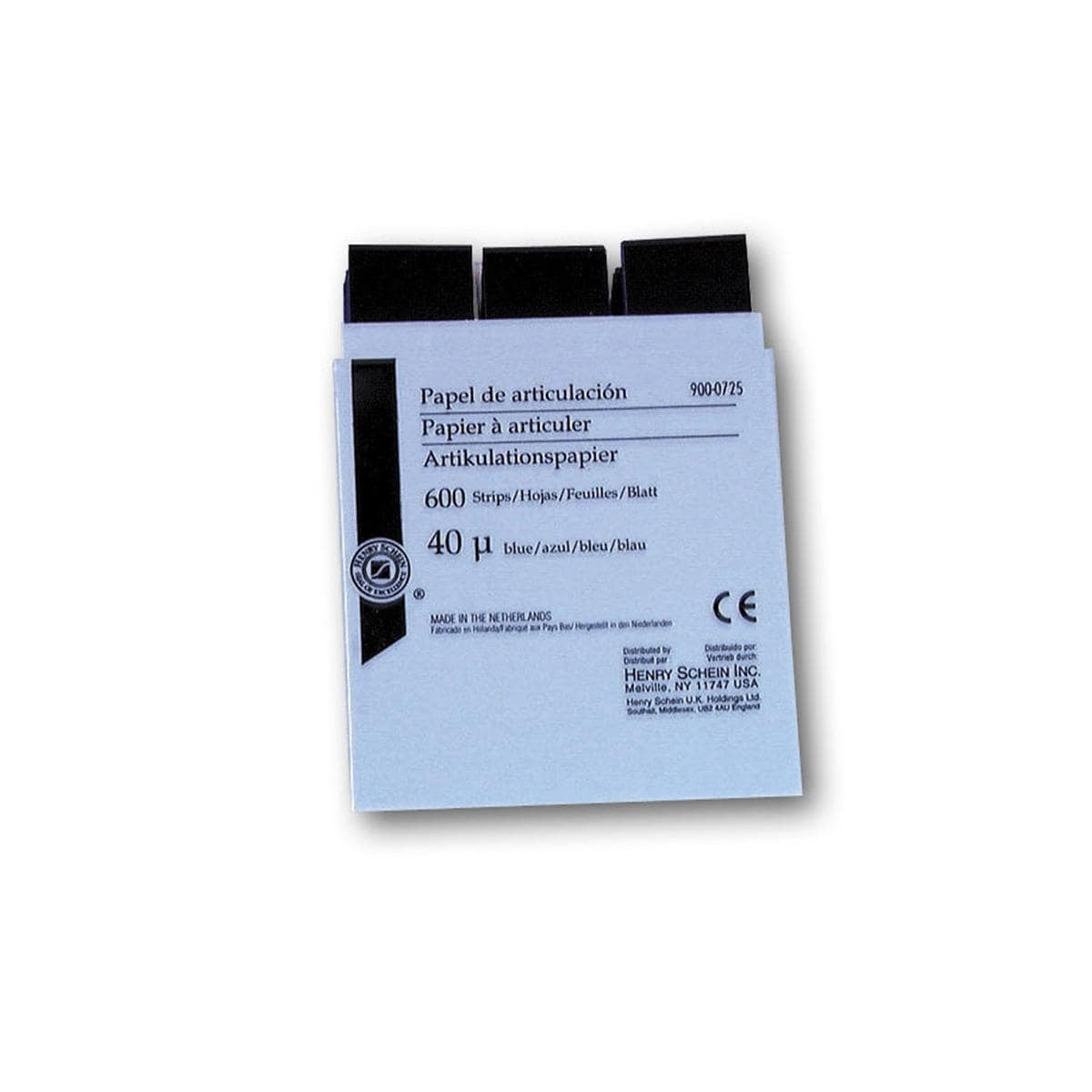 Articulatiepapier cassette - 40 &#181;, lichtblauw, 600 vellen