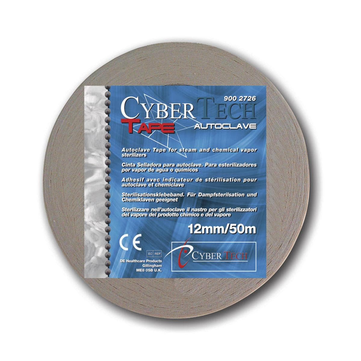 CyberTape 12 mm - Rol, 50 meter