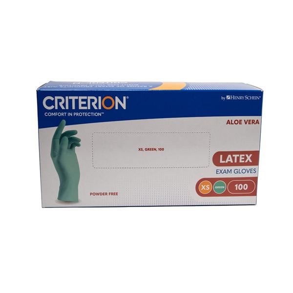 Criterion Latex Aloe Vera Gloves - XS - 100 stuks