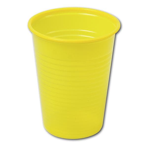 Disposable drinkbekers - geel, 3000 stuks