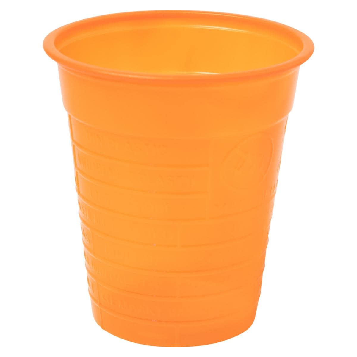 Disposable drinkbekers - oranje, 3000 stuks