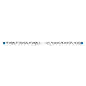 Diamant Strips geperforeerd 4 mm enkelzijdig, lengte 148 mm - SSP-40M blauw, dikte 0.14 mm