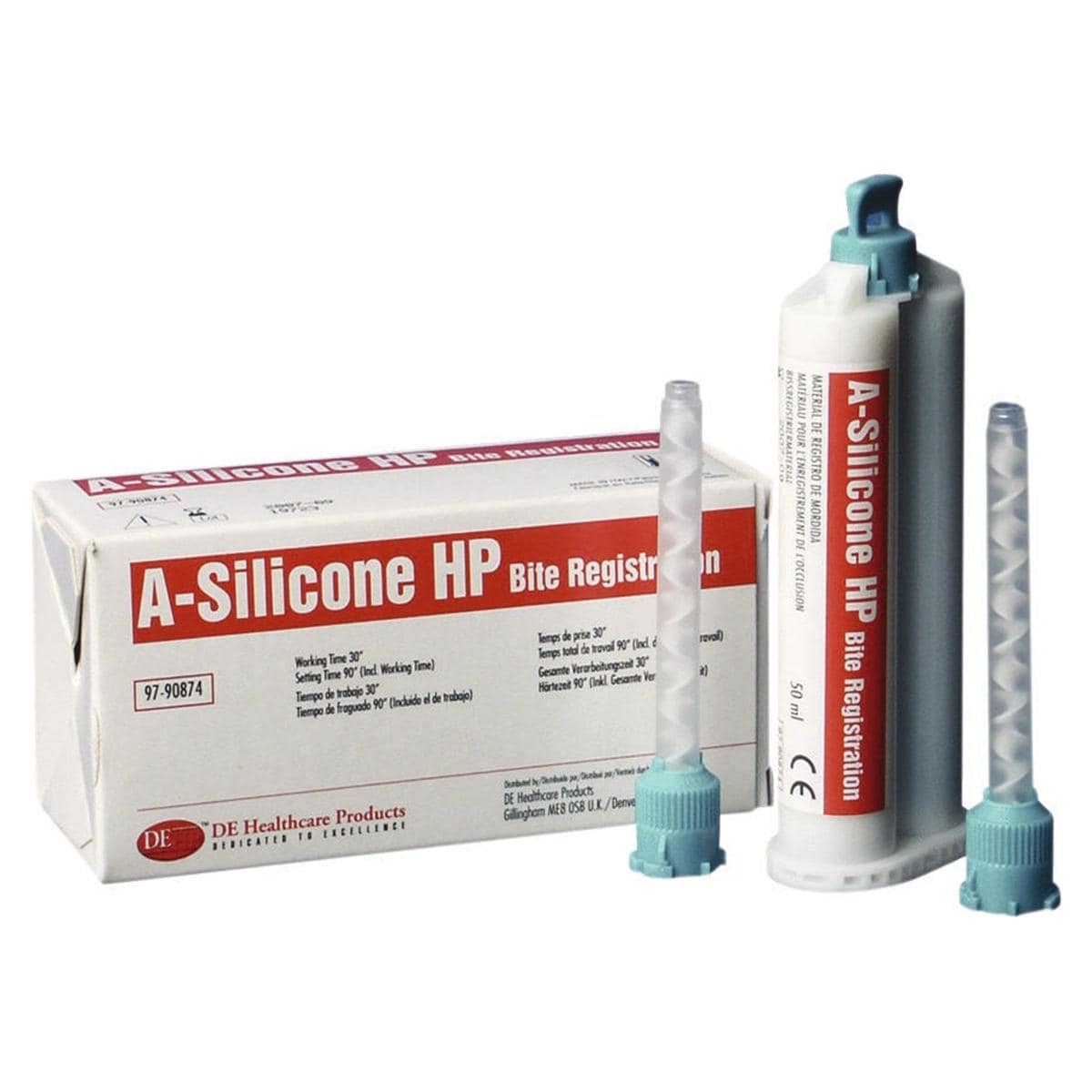 A-Silicone Bite Registration - Verpakking, 2x 50 ml