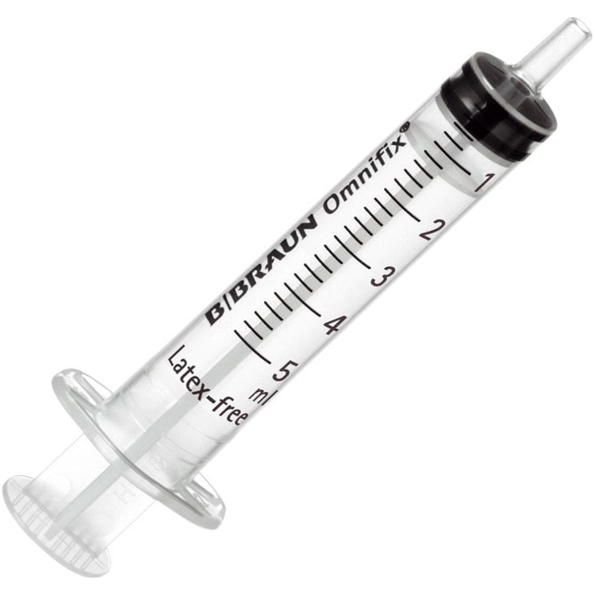 Injectiespuit 3-delig, luer - 5ml, per 100 stuks